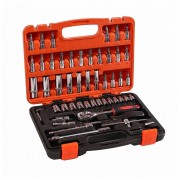 Набор торцевых головок бит с трещеткой 1/4