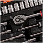 Набор торцевых головок бит с трещеткой 1/4