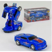 Трансформер-робот машина со звуковым сопровождением от батареек АА SPORTS CAR JS004
