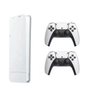 Игровая мини консоль HDMI M15 GAME STICK 4K 64GB 20000 бесплатных игр + два беспроводных контроллера белая PS1