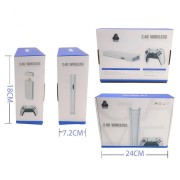 Игровая мини консоль HDMI M15 GAME STICK 4K 64GB 20000 бесплатных игр + два беспроводных контроллера белая PS1