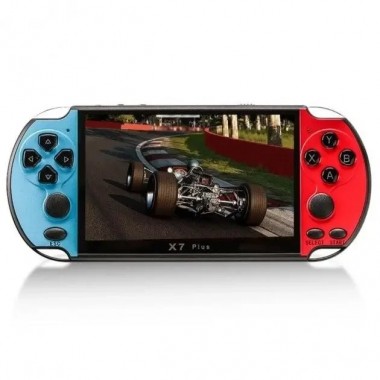 Игровая приставка портативная PSP X7, экран 5.1, встроенные игры, 8Гб памяти