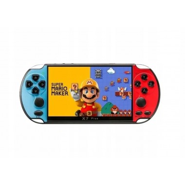 Игровая приставка портативная PSP X7, экран 5.1, встроенные игры, 8Гб памяти