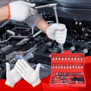 Автомобильный Набор Инструментов Piece Tool Set на 46 Ручных Инструментов в Пластиковом Кейсе