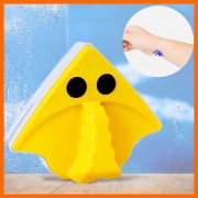 Магнитная щетка для мытья окон с двух сторон Easy Cleaner Wiper 01 мочалка для окон на магните