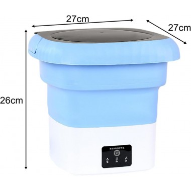 Стиральная машина Folding Washing складная 7литров Голубой