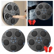 Настенный тренажер для бокса, Музыкальная боксерская груша с перчатками INTELLIGENT BOXING MACHINE