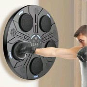 Настенный тренажер для бокса, Музыкальная боксерская груша с перчатками INTELLIGENT BOXING MACHINE