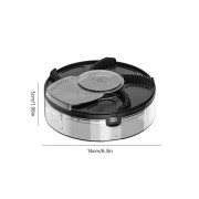 Автоматическая ловушка для мух с зарядкой через USB-порт, физическая ловушка для мух, кухонная мухоловка