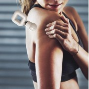 Мини фасциальный пистолет массажер ручной с 3 режимами вибрации USB-зарядка