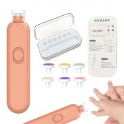 Кусачки для ногтей с подсветкой для детей, вращающаяся на 360 градусов пилка для ногтей