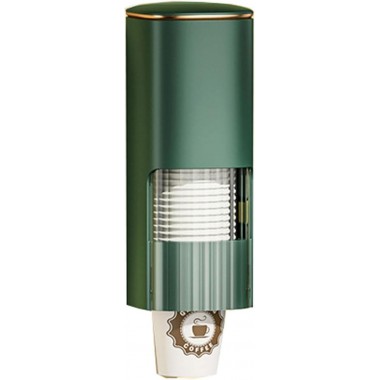 Диспенсер для одноразовых бумажных стаканчиков Зелёный Диспенсер для одноразовых бумажных стаканчиков Зелёный