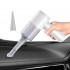 Ручной автомобильный пылесос беспроводной USB 1500mAh всасывание и функция выдувания Белый