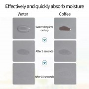 Коврик влаговпитывающий для сушки посуды KD-67 50х40 см Бежевый Коврик для раковины и кухонной столешницы