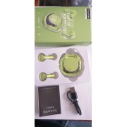 Беспроводные вакуумные Bluetooth наушники Зеленые СТЕРЕО гарнитура TWS Ultrapods Pro