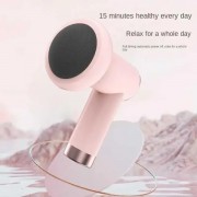 Массажер ручной Replicates Shiatsu Massager YX-720 для тела аккумуляторный с насадками антицеллюлитный Розовый