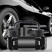 Автомобильный воздушный компрессор, двухцилиндровый для шин 50 литрoв в минуту.