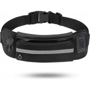 Поясная сумка для телефона водоотталкивающая спортивная Belt-Case черная