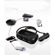 Разветвитель для прикуривателя Xunniu WT-D23 Black