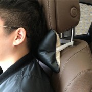 Подушка-подголовник для сидений в автомобиль 1 шт Черный