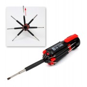 Отвертка универсальная с фонариком 8 в 1 Screwdrivers