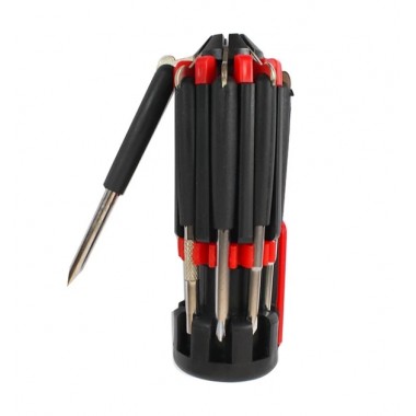 Отвертка универсальная с фонариком 8 в 1 Screwdrivers