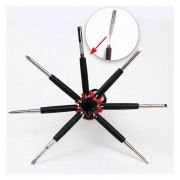 Отвертка универсальная с фонариком 8 в 1 Screwdrivers