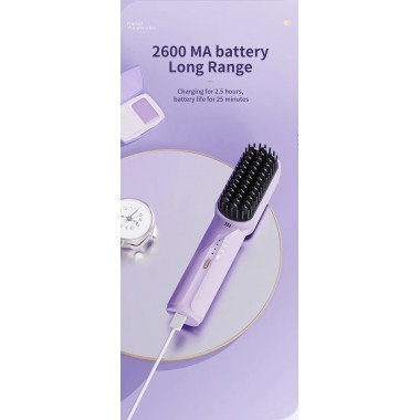 Беспроводной выпрямитель для волос Youpin Mini Hair Aretererers 2600MH Беспроводная аккумуляторная расческа