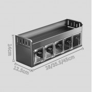 Алюминиевая подвесная полка для специй, полка для хранения, органайзер для специй на кухне