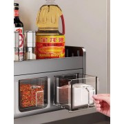 Алюминиевая подвесная полка для специй, полка для хранения, органайзер для специй на кухне