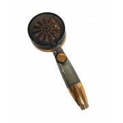 Вращающаяся насадка для душа с переключателем включения/выключения паузы, высокая экономия воды