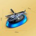 Пахучка в машину вертолет BLUE на солнечной батарее многоразового использования ароматизатор Пахучка в машину вертолет BLUE на солнечной батарее многоразового использования ароматизатор