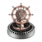 Автомобильный ароматизатор на солнечных батареях с вращающимися штурвалом, океан