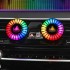 Автомобильный ароматизатор с LED подсветкой Music Light Автомобильный ароматизатор с LED подсветкой Music Light