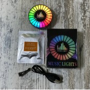 Автомобильный ароматизатор с LED подсветкой Music Light