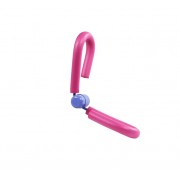 Многофункциональный зажим для ног для фитнеса с утолщенной пружиной из пеноматериала PINK