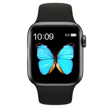 Умные часы Смарт часы Smart Watch T500 с сенсорным экраном и пульсометром голосовой вызов черные