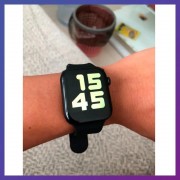 Умные часы Смарт часы Smart Watch T500 с сенсорным экраном и пульсометром голосовой вызов черные