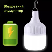 Лампа для кемпинга на крючке аккумуляторная с зарядкой Micro USB Solar BL HY-701 5W