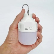 Лампа для кемпинга на крючке аккумуляторная с зарядкой Micro USB Solar BL HY-701 5W