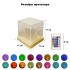 Ночник проектор КУБ с проекцией воды Настольная RGB лампа с эффектом водяной волны