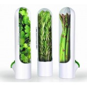 Контейнер органайзер для хранения зелени 25*9,5 см в холодильник HERB SAVER HZ-11 для овощей