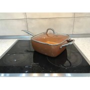 Сковорода фритюрница пароварка 3 в 1 UNIQUE UN 5251. Сковорода-фритюрница UNIQUE UN-5251 24см 4 предмета