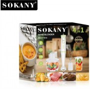 SOKANY Погружной блендер Многофункциональный блендер 4в 1 Мощность 300 Вт/SK-1718-4