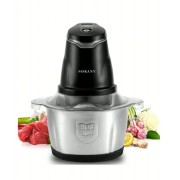 Измельчитель стационарный кухонный ручной, 2 скорости, металлическая чаша 2 литра, 400 Вт, Sokany SK-7020