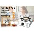 Газовая плита с одной конфоркой, Портативная плита для кемпинга Sokany SK-07023 Газовая плита с одной конфоркой, Портативная плита для кемпинга Sokany SK-07023