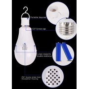 Энергосберегающая лампа 20w с 2 сменными аккумуляторами и зарядкой 18650, Rainberg P920