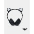 Беспроводные наушники с кошачьими ушками и RGB подсветкой FM радио, micro SD Cat MZ-023 Чёрные Беспроводные наушники с кошачьими ушками и RGB подсветкой FM радио, micro SD Cat MZ-023 Чёрные