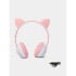 Беспроводные наушники с кошачьими ушками Cat MZ-023 Гарнитура RGB подсветкой FM microSD Розовые Беспроводные наушники с кошачьими ушками Cat MZ-023 Гарнитура RGB подсветкой FM microSD Розовые