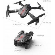 Квадрокоптер HT927 с камерой 720P в чехле складной мини дрон радиоуправляемый компактный с пультом